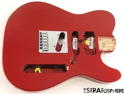 FENDER AMERICAN ULTRA II TELE BODY & HARDWARE USA TELECASTER SINISTER RED