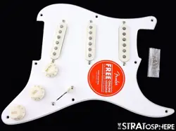 PREWIRED WHITE STRATOCASTER.