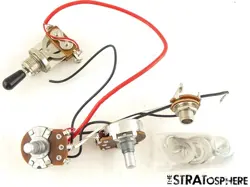 FENDER PLAYER II MUSTANG SERIES POTS + 3 WAY TOGGLE SWITCH JACK ELECTRIC GUITAR 