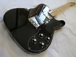 2018 FENDER CLASSIC SERIES 72 TELECASTER CUSTOM GUITAR BLACK MAPLE FINGERBOARD