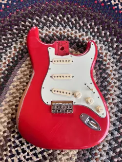 FENDER HARDTAIL STRATOCASTER BODY LOADED