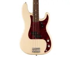 OPEN BOX FENDER VINTERA II 60S PRECISION BASS - OLYMPIC WHITE W/ ROSEWOOD FB