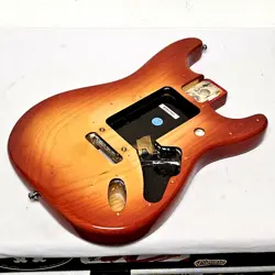 1998 FENDER AMERICAN STRATOCASTER BODY SIENNA SUNBURST - USA STRAT GUITAR 90'S