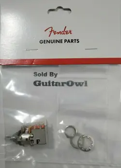  FENDER GUITAR 250K PUSH PULL POT SPLIT SHAFT POTENTIOMETER 0992257000 