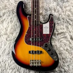 ELECTRIC BASS GUITAR USED FENDER MADE IN JAPAN TRADITIONAL 60S JAZZ BASS 3TS