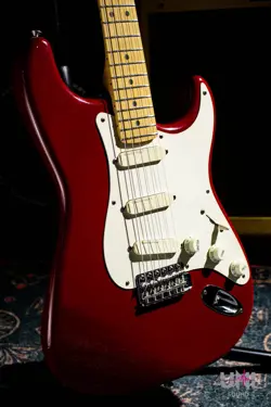 FENDER ERIC CLAPTON STRATOCASTER LACE SENSOR TORINO RED USED ELECTRIC GUITAR