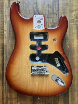 2011 FENDER AMERICAN STANDARD STRATOCASTER BODY - SIENNA BURST