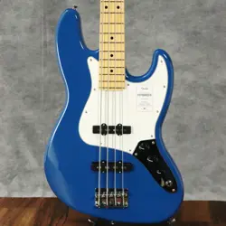 FENDER / MIJ HYBRID II JAZZ BASS MAPLE FINGERBOARD FOREST BLUE S/N JD24016443