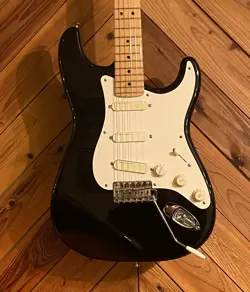 FENDER ERIC CLAPTON STRATOCASTER BLACKIE LACE SENSOR PU ELECTRIC GUITAR USED F/S