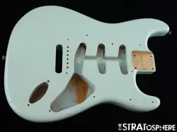 FENDER USA CUSTOM SHOP 1959 RELIC STRAT BODY, STRATOCASTER SONIC BLUE