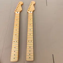 YELLOW 22 FRET START ELECTRIC GUITAR NECK 25.5 