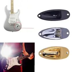 GUITAR BOAT OUTPUT INPUT JACK PLATE SOCKET SCREWS FOR FENDER STRAT ACCESSORY US