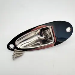 FENDER SQUIER CLASSIC VIBE STRATOCASTER JACK PLATE AND JACK MINT 25014