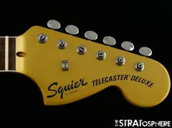 FENDER SQUIER PARANORMAL TROUBLEMAKER TELECASTER DLX NECK TUNERS TELE LAUREL.