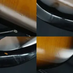 FENDER USED AMERICAN VINTAGE '57 PRECISION BASS 2-COLOR SUNBURST SAFE DELIVERY F