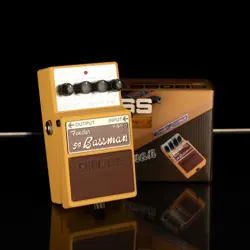 USED BOSS FBM-1 FENDER '59 BASSMAN PEDAL WITH BOX - 3