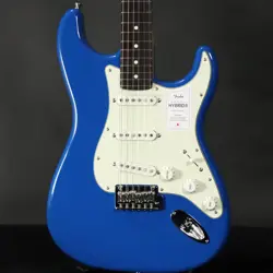 FENDER / MADE IN JAPAN HYBRID II STRATOCASTER ROSEWOOD FOREST BLUE SN JD24025430
