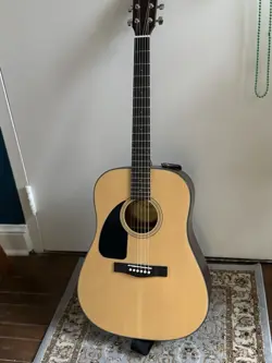 FENDER LEFT HANDED ACOUSTIC GUITAR