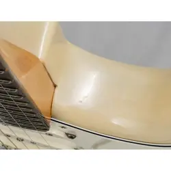 FENDER AMERICAN DELUXE FAT STRAT ELECTRIC GUITAR WITH LOCKING TREMOLO - USED