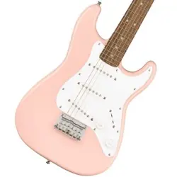 SQUIER BY FENDER MINI STRATOCASTER LAUREL FINGERBOARD SHELL PINK