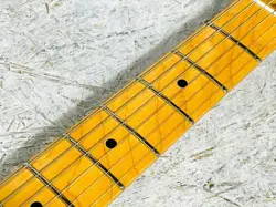 FENDER AMERICAN STANDARD STRATOCASTER MAPLE FINGERBOARD ALDER BODY, USED