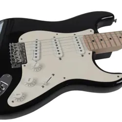 FENDER ERIC CLAPTON STRATOCASTER 2011 BLACK ELECTRIC GUITAR - USED, NO CASE
