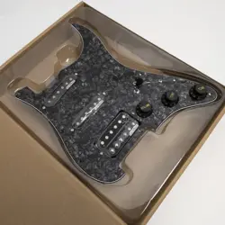 PREWIRED LOADED STRAT PICKGUARD SET,FOR FENDER SSH ALNICO 5 HUMBUCKER PICKUPS