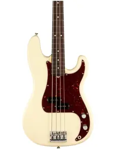 FENDER AMERICAN PROFESSIONAL II PRECISION BASS ROSEWOOD - OLYMPIC WHITE W/ CASE