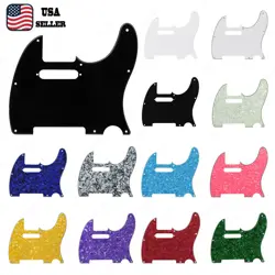 8 HOLE SINGLE TELE STYLE GUITAR PICKGUARD SCRATCH PLATE FOR SQ FENDER TELECASTER