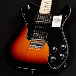 FENDER MADE IN JAPAN TRADITIONAL 70S TELECASTER DELUXE MAPLE 3-COLOR SUNBURST S 