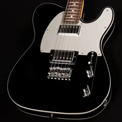 FENDER ISHIBASHI FSR MADE IN JAPAN HYBRID II TELECASTER CUSOTM HH BLACK SILVER P