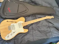 2011 FENDER CLASSIC SERIES '72 TELECASTER THINLINE NATURAL W NEW GIGBAG