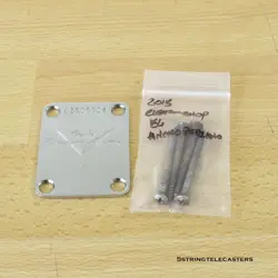 FENDER CUSTOM SHOP ANCHO POBLANO RELIC 56 STRATOCASTER NECK PLATE STRAT TELE