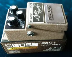 FRV-1 REVERB PEDAL