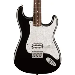 USED FENDER TOM DELONGE STRATOCASTER LIMITED EDITION ROSEWOOD - BLACK