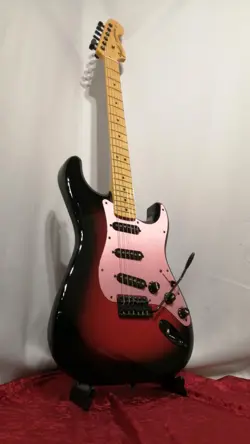 FENDER MIJ KEN STRATOCASTER GALAXY RE ELECTRIC GUITAR SAFE DELIVERY FROM JAPAN