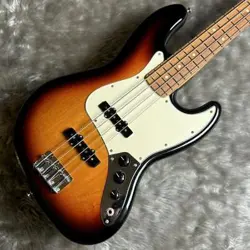 ELECTRIC BASS GUITAR USED FENDER PLAYER JAZZ MADE IN MEXICO SUNBURST PAU FERRO