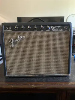 VINTAGE 1964 FENDER PRINCETON REVERB GUITAR AMPLIFIER FULLY FUNCTIONAL