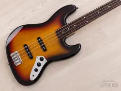 2007 FENDER JAZZ BASS FRETLESS '62 VINTAGE REISSUE JB62-FL W/ USA PICKUPS, JACO