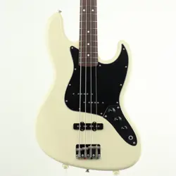 ELECTRIC BASS GUITAR FENDER JAPAN JB-STD PJ VINTAGE WHITE BASSWOOD MAPLE USED