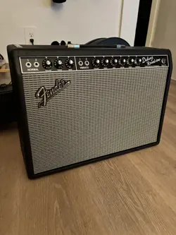 FENDER VINTAGE REISSUE '65 DELUXE REVERB TUBE AMP BLACK