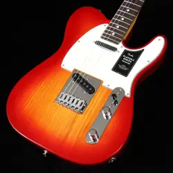 FENDER PLAYER II TELECASTER ROSEWOOD FINGERBOARD CHAMBERED ASH AGED CHERRY BURST