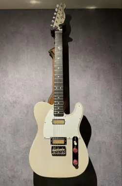 FENDER GOLD FOIL TELECASTER WHITE BLONDE NO.MG895