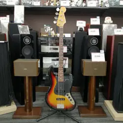 FENDER JAZZ BASS 1960S ELECTRIC BASS GUITAR 2 PICKUP 3 KNOB USED