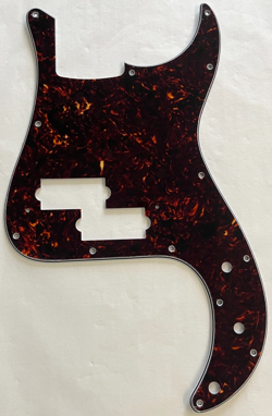 NEW GREAT- FOR FIT FENDER JAPAN PRECISION BASS GUITAR PICKGUARD  BROWN TORTOISE