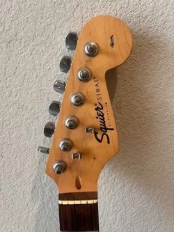 1997 FENDER SQUIER AFFINITY STRATOCASTER LOADED NECK FULL SIZE