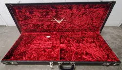 FENDER CUSTOM SHOP STRATOCASTER TELECASTER STRAT TELE BLACK GUITAR CASE G&G