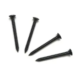 4 SCREW FIXING NECK NECK SCREWS BLACK FIT FENDER BLACK 4 X 42MM