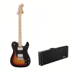 FENDER MADE IN JAPAN TRADITIONAL 70S TELECASTER DELUXE SUNBURST W/HARD CASE NEW