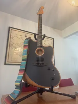 FENDER ACOUSTASONIC JAZZMASTER MAHOGANY/TUNGSTEN (AMERICAN MADE 2021)